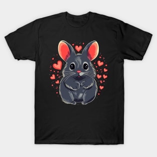 Chinchilla Valentine Day T-Shirt